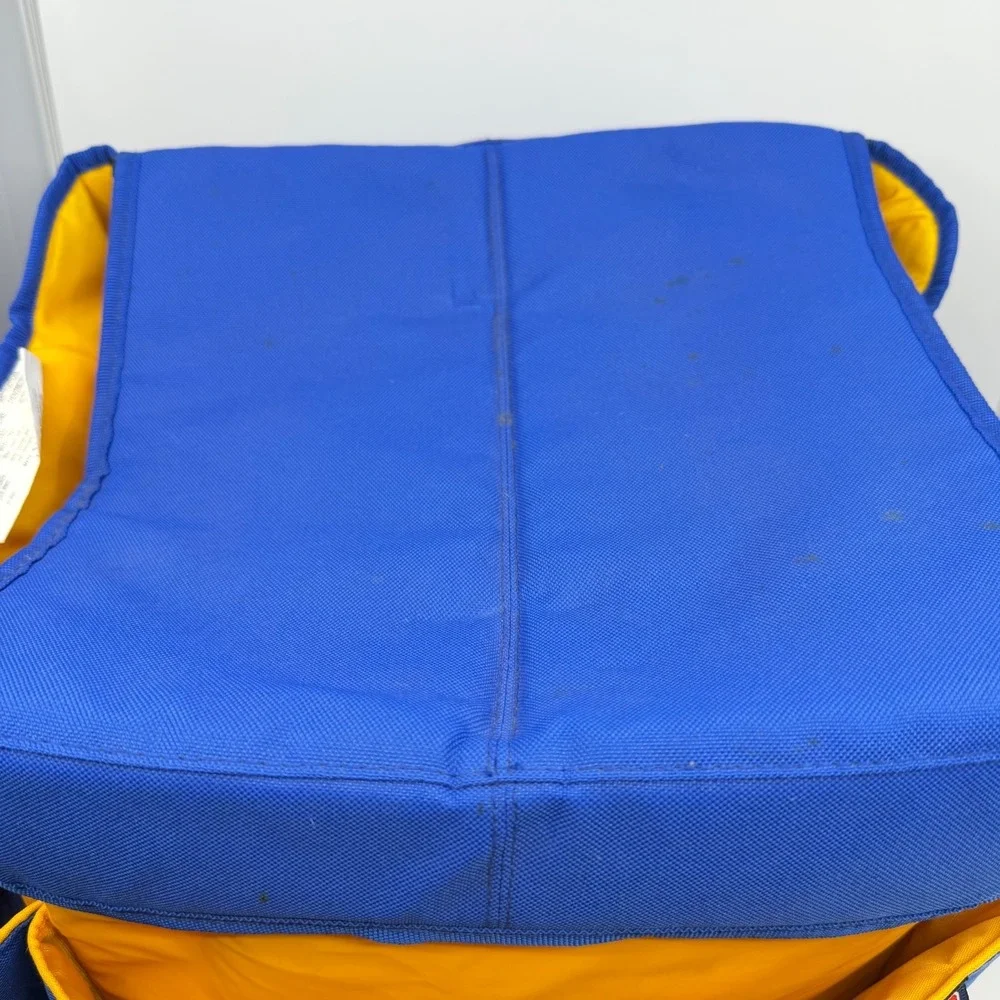 Retro‎ 90's Vintage Fisher Price Bag Insulated Color Block Cooler Tote